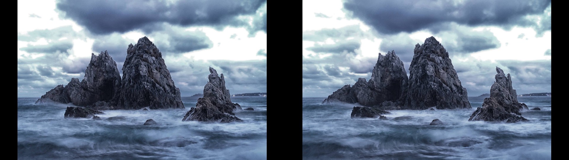 Stormy Camel Rock